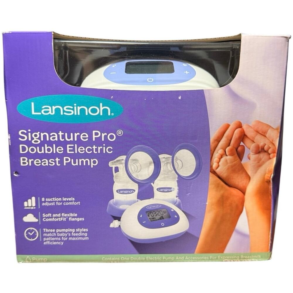 Lansinoh Signature Pro Double Electric Breast Pump - Brand New (Box Wear)